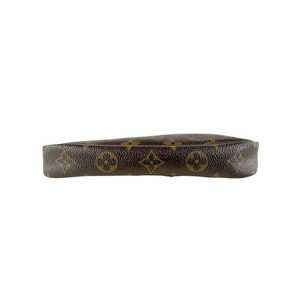 LOUIS VUITTON Brown Monogram Canvas Pochette Mini Bag - Picture 4 of 12